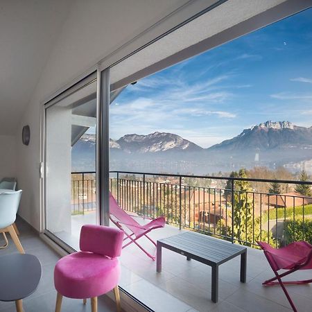 Appartement Mont Blanc - Vue Lac Sevrier Exterior photo